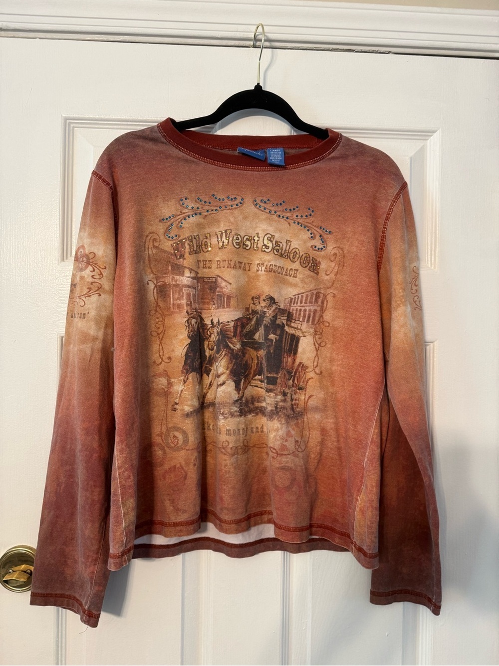 Natural Reflections Rust Long Sleeve Tee